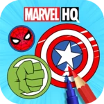 marvel hq android application logo